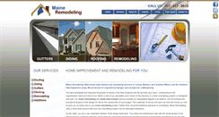 Desktop Screenshot of maineremodeling.com